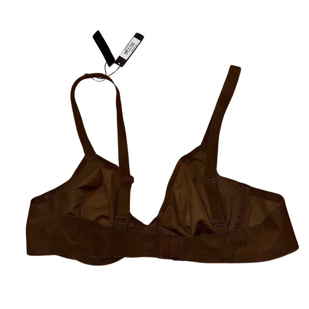[NWT] SKIMS Smokey Quartz Naked Underwire Demi Bra - 36A - Picture 5 of 7